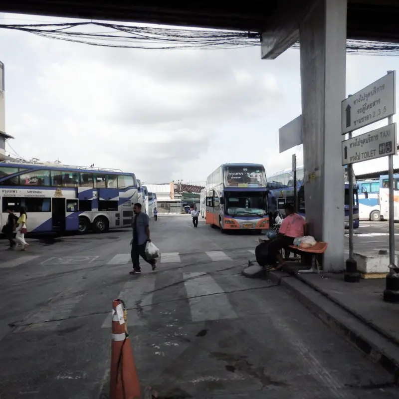 Mo Chit Bus Terminal, Bangkok.