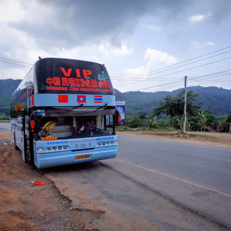 The bus from Huay Xai to Kunming.