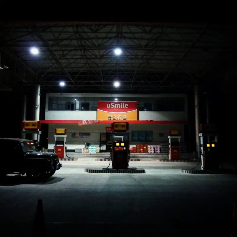 Late night stop in Yunnan, China.