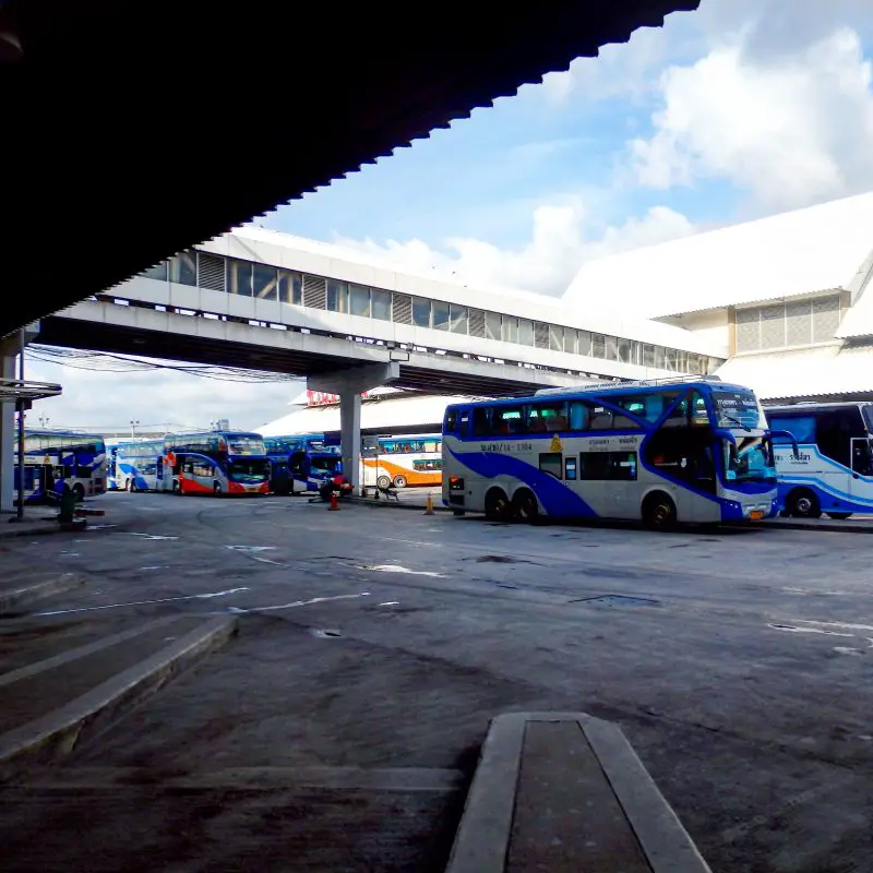 Mo Chit Bus Terminal, Bangkok.