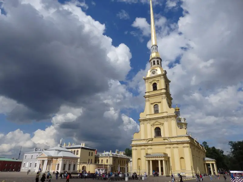 Peter and Paul Cathedral. St Petersburg, Russia.