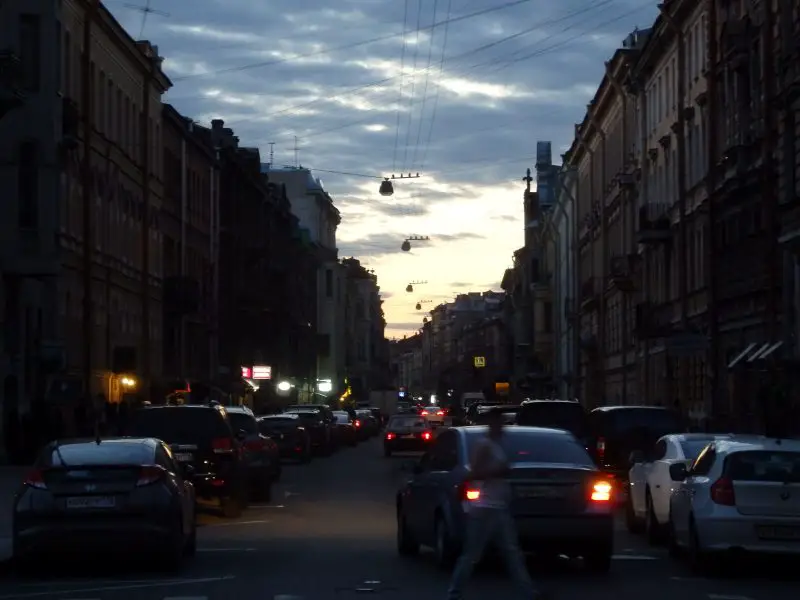Streets of St Petersburg (Russia)