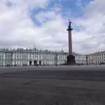 Palace Square. St Petersburg, Russia.