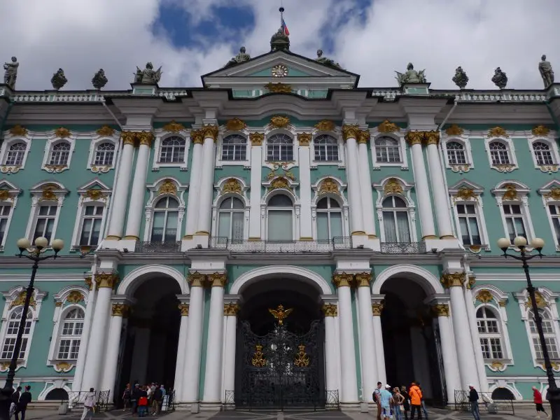 Winter Palace, Hermitage Museum. St Petersburg, Russia.