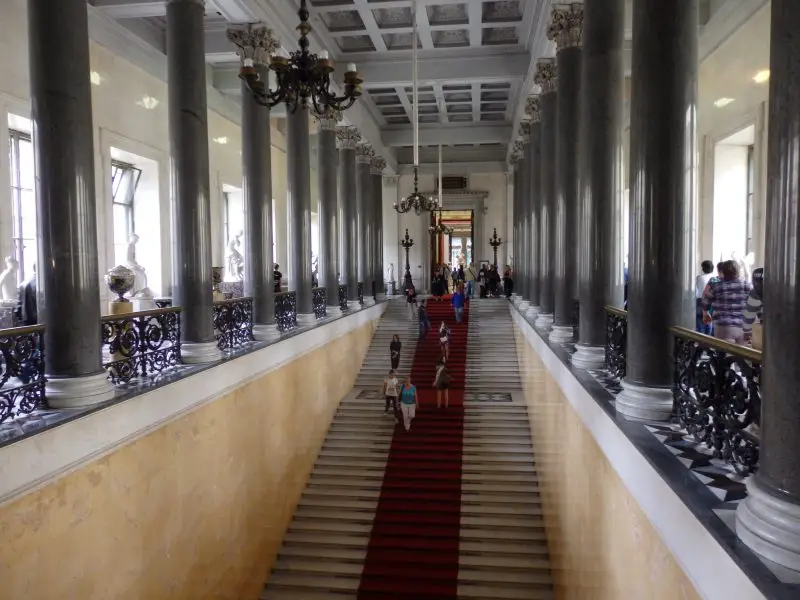 The Main Staircase. Winter Palace, Hermitage Museum.