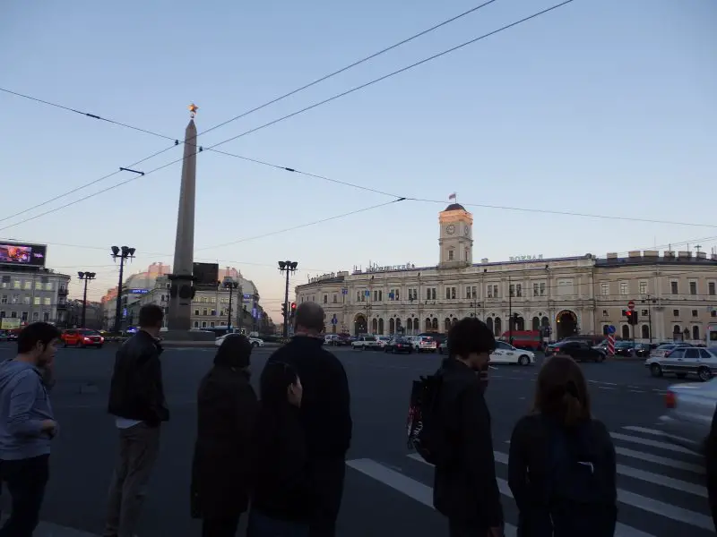 Ploschad Vosstaniya. St Petersburg, Russia.