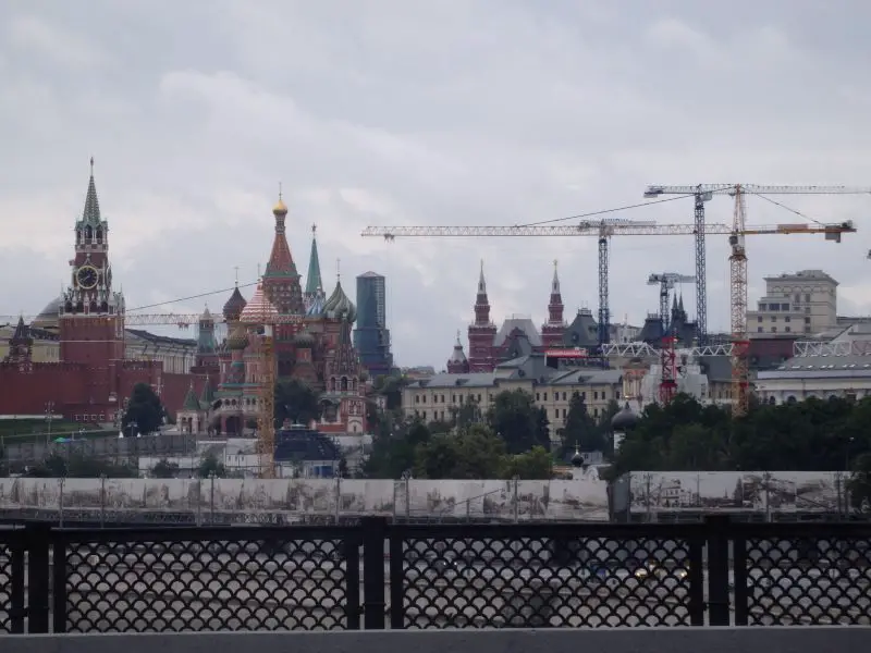Overlooking the Red Square. Moscow, Russia.