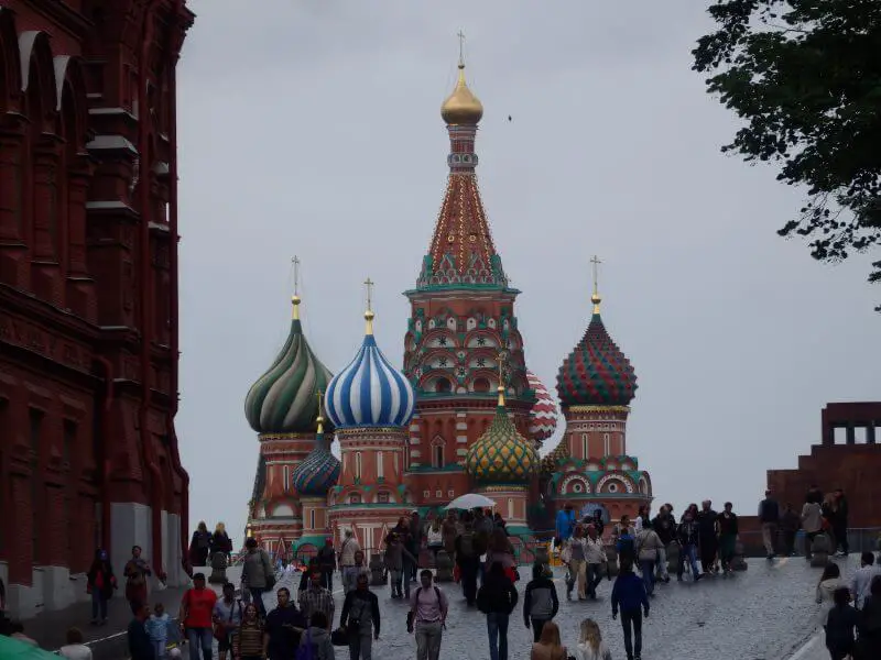 Saint Basil's Cathedral. Moscow, Russia.