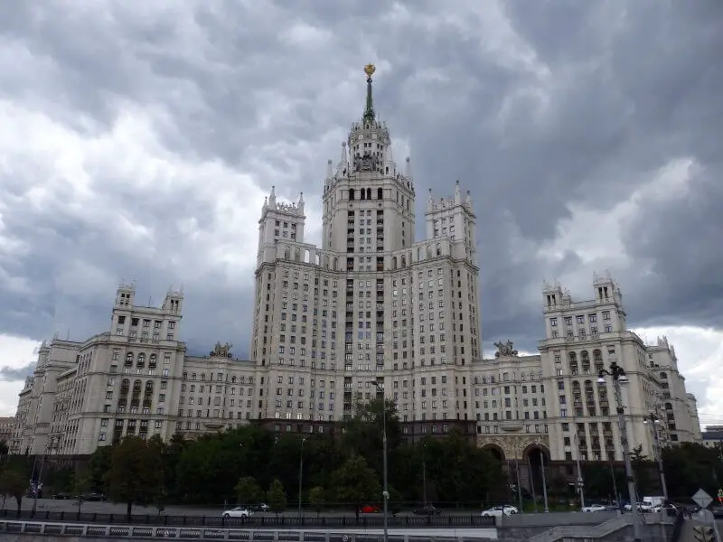 Kotelnicheskaya Embankment Building. Moscow, Russia. 