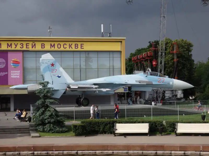Sukhoi Su-27, VDNKh. Moscow, Russia.