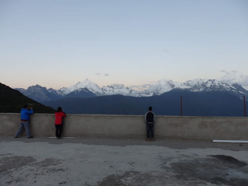 Meili Snow Mountain Range (Meili Xue Shan), Deqin. Yunnan, China.