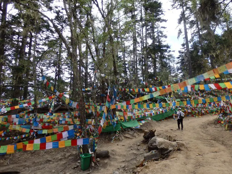 Hiking/ trekking to Yubeng, in the Meili Snow Mountain Range (Meili Xue Shan). Deqin, Yunnan, China.