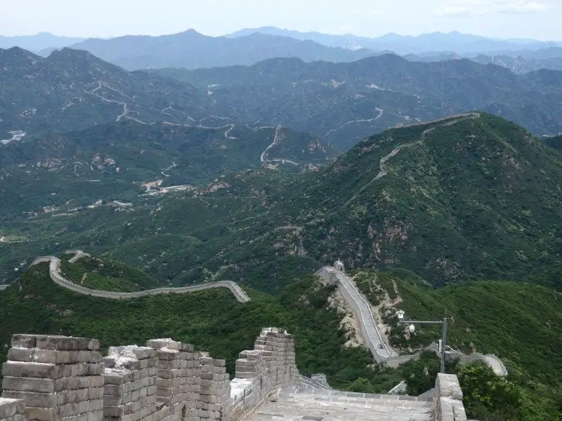 The Great Wall of China, Beijing, China.