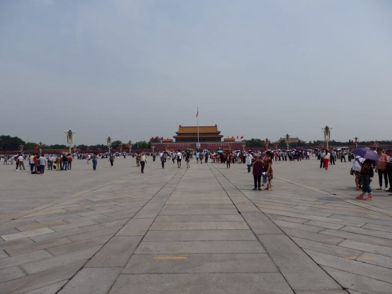 Tiananmen Square, Beijing, China.