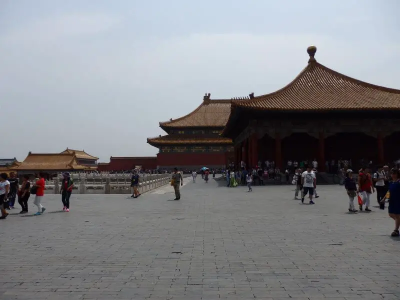 Inside the Forbidden City, Beijing, China.