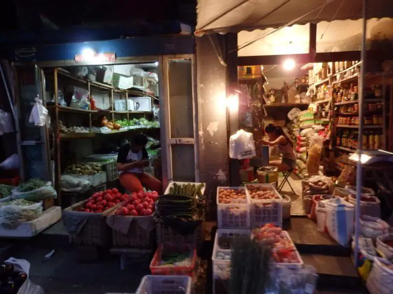 Hutong/ Back alleys in Beijing, China. Local Markets.