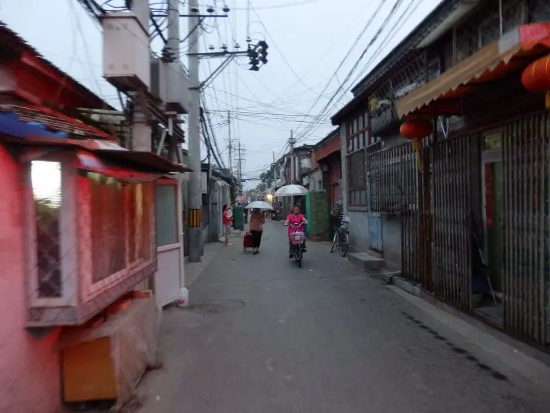 Back alleys/ Hutongs in Beijing, China.