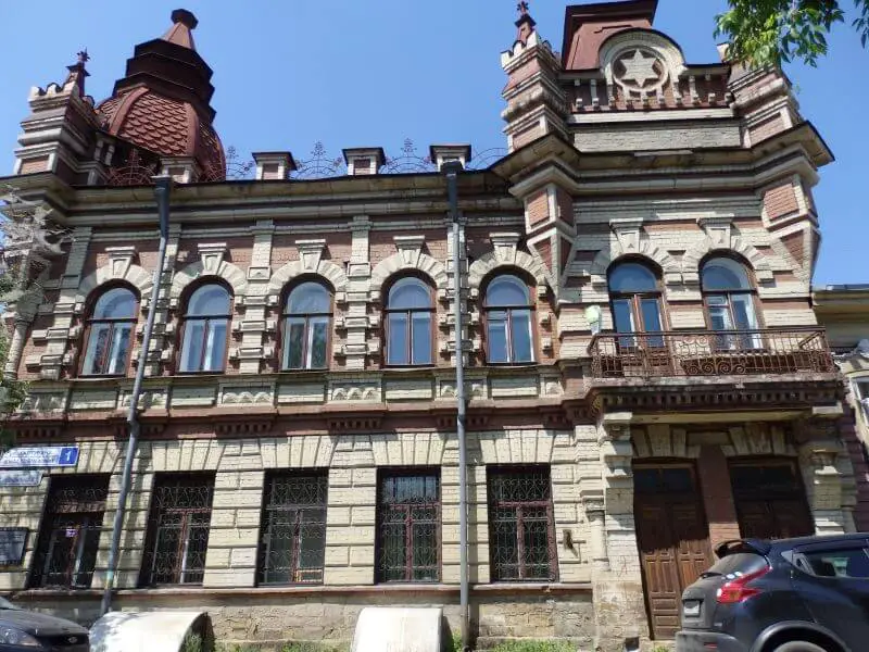 Joshua Fineberg's Mansion (1901). Once wore many hats, but now the Regional Library. Irkutsk, Siberia, Russia.