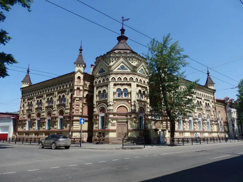 Alexander Vtorov's Mansion (1896). Irkutsk, Siberia, Russia.