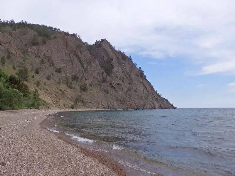 Skriper Cliff, Lake Baikal. Siberia, Russia.