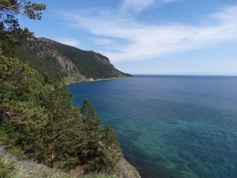 Hiking the Great Baikal Trail. Siberia, Russia.