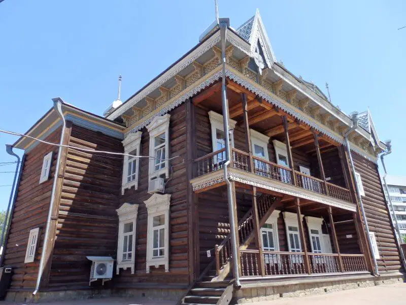The House of Europe. Irkutsk, Siberia, Russia.