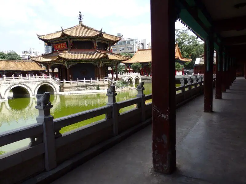圆通寺, Yuantong Temple. Kunming, Yunnan, China.