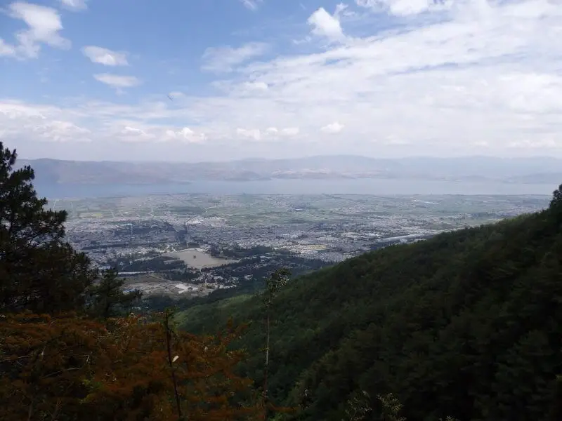 Hiking in Cangshan, along the Cloud Traveller's Path. Dali, Yunnan, China.