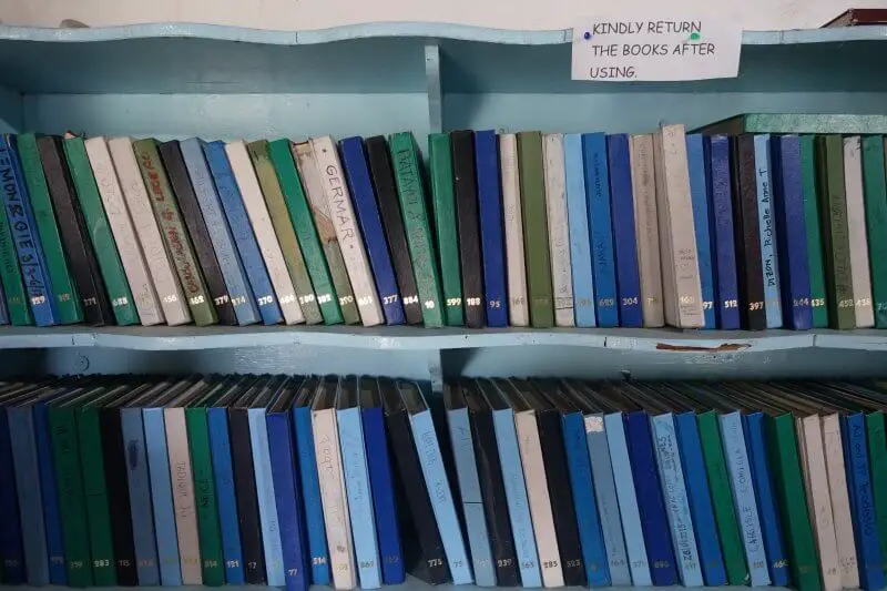 In one part of the church there were books where you can leave a message on for future visitors to read. Mahatao, Batanes, Philippines.