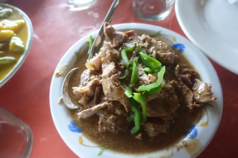 Some pork. Lunch at Batanes.