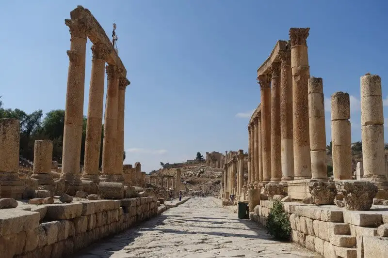 The Cardo. Jerash, Jordan.
