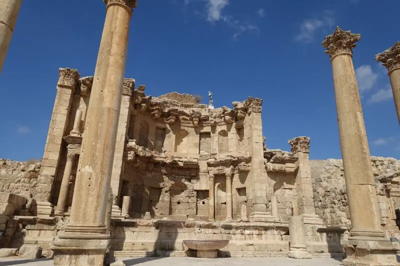 The Nymphaeum. Jerash, Jordan.