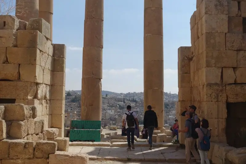 How did the Romans even build this. Jerash, Jordan.