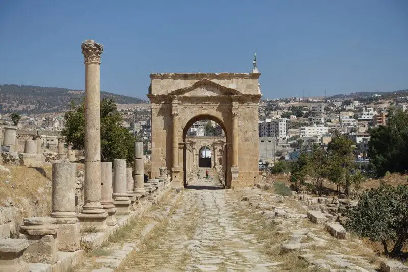 North Gate. Jerash, Jordan.