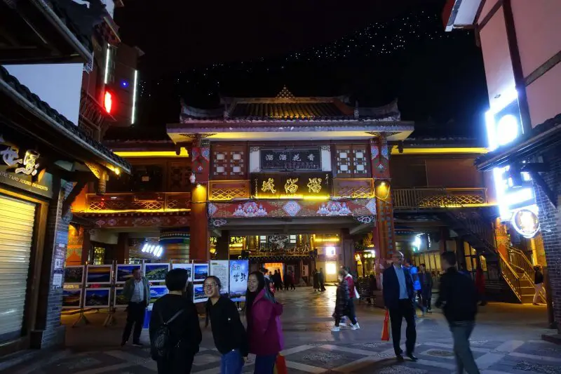 Everything looking fresh and clean in the city. Kangding, Sichuan.
