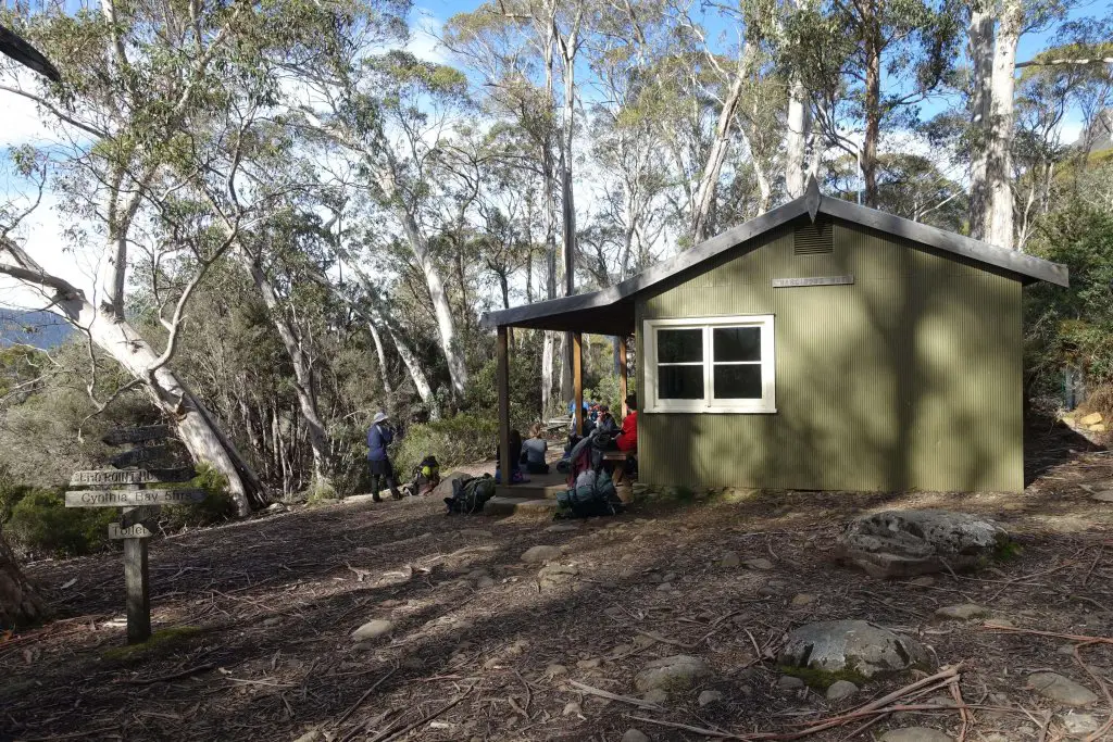 Narcissus Hut, Overland Track, Tasmania.