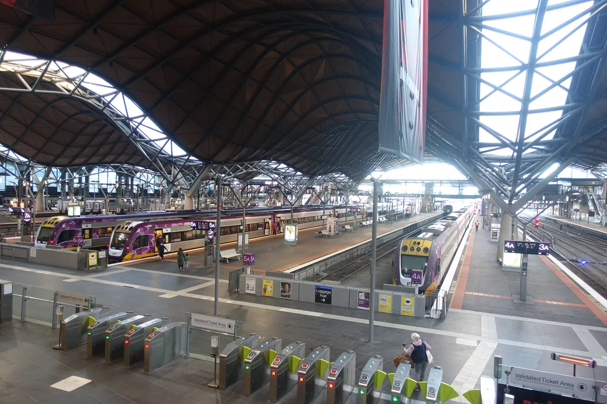 Melbourne's Southern Cross Station.