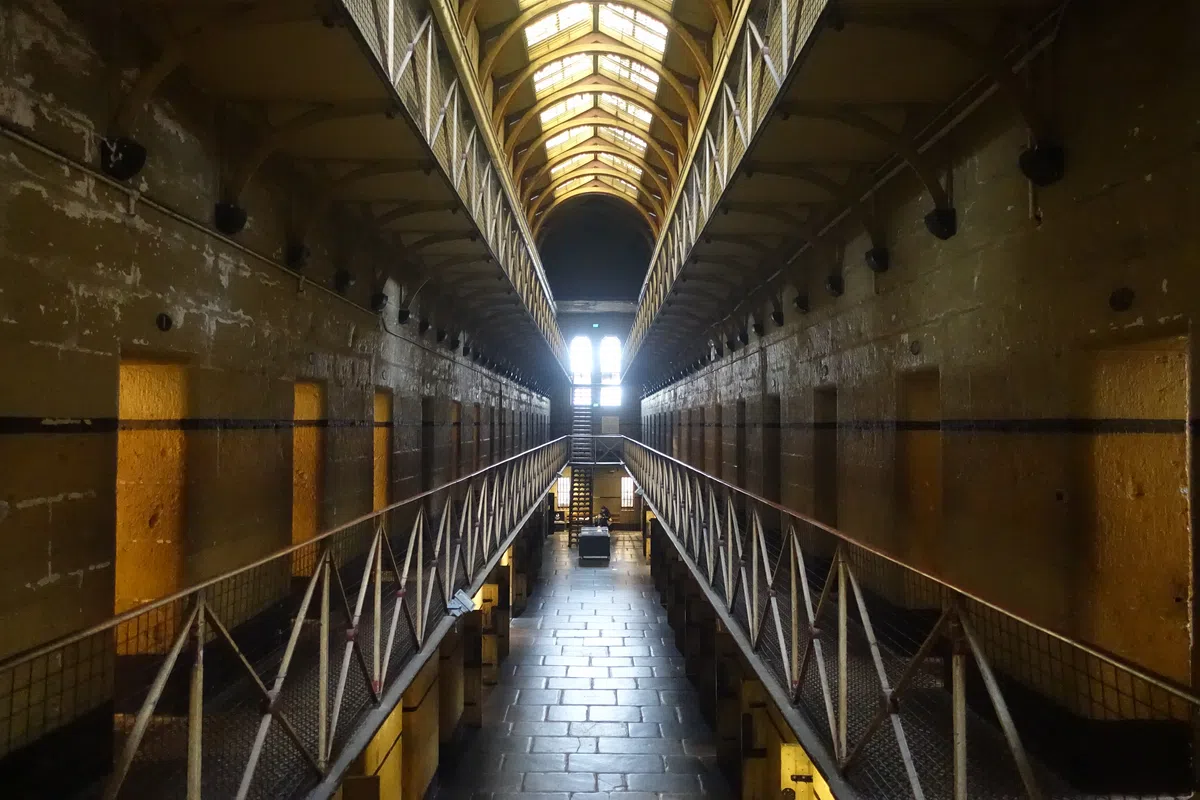 Old Melbourne Gaol.