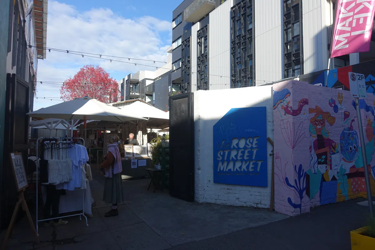 Rose Street Artists' Market.