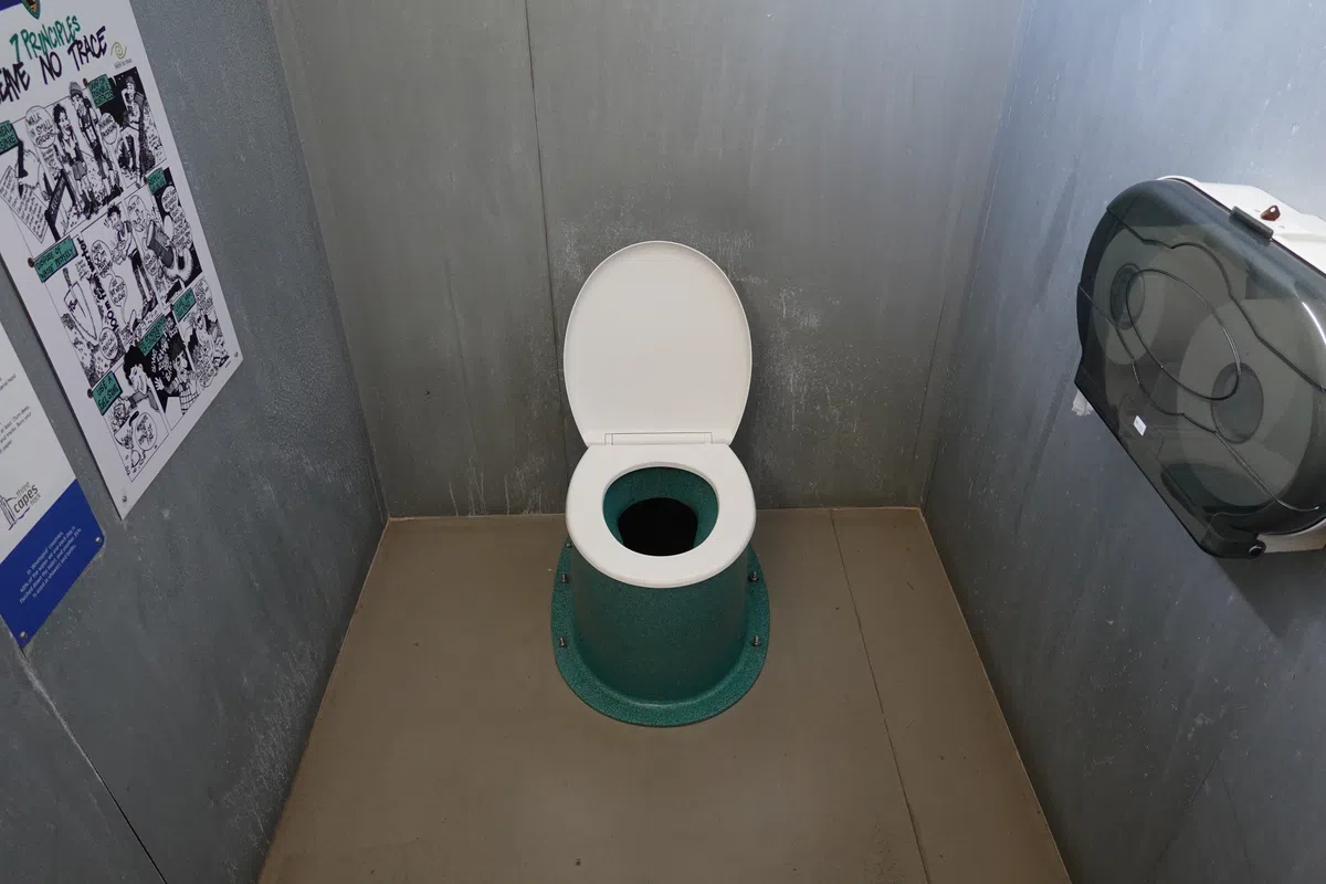 Toilet along the Three Capes Track.