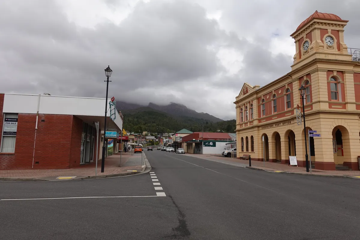 Queenstown Post Office. Tasmania.