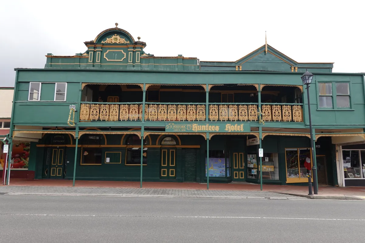 Hunters Hotel. Queenstown, Tasmania.
