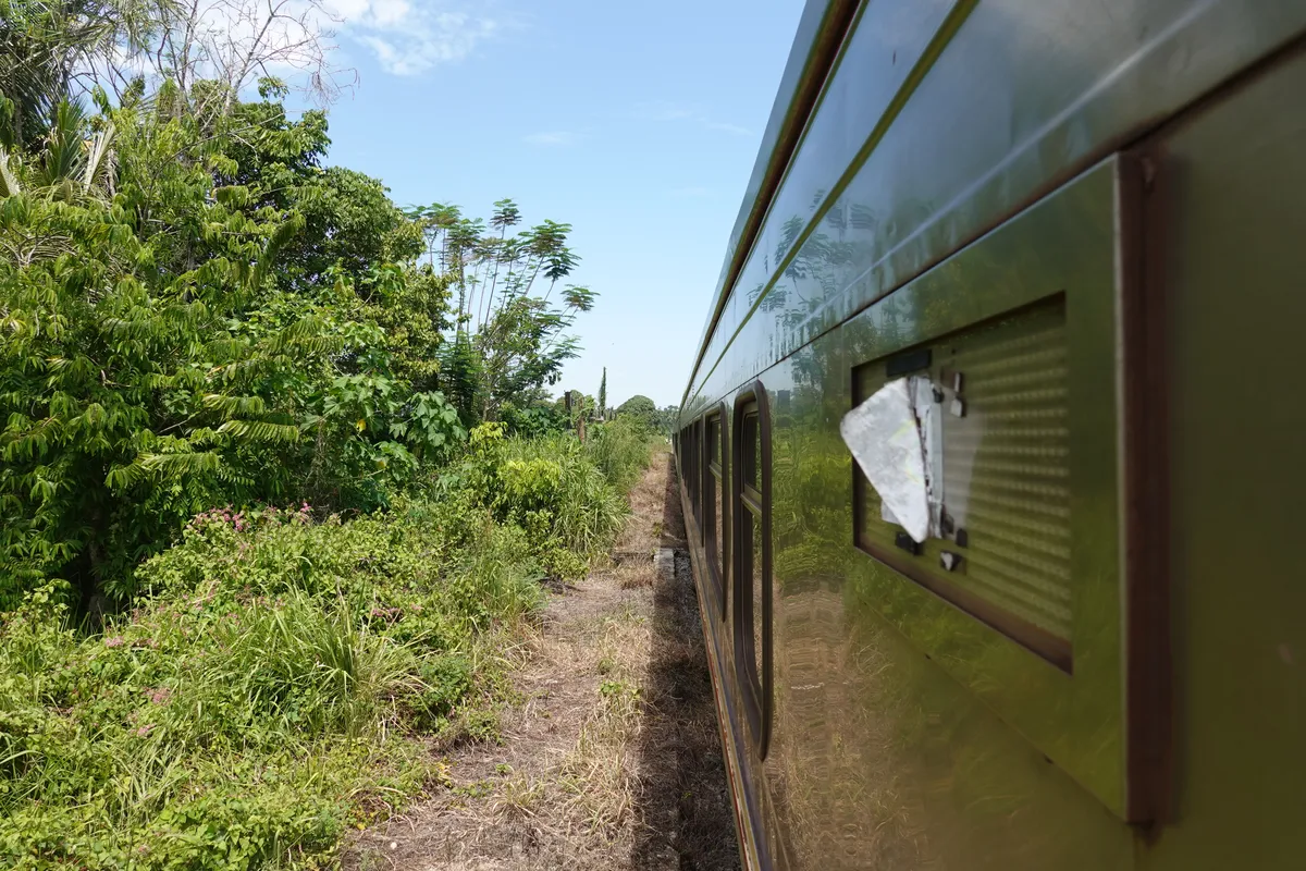 Views along the Jungle Railway in Malaysia